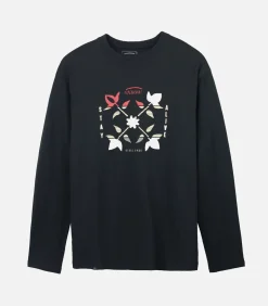 Milieuvriendelijk T-shirt met lange mouwen CROSS