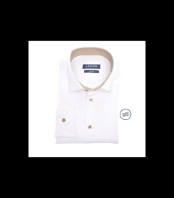 Modern Fit Wit Overhemd
