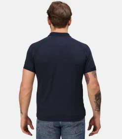 MOISTURE WICKING - Poloshirt - Marineblauw