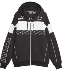 MOTORSPORT - Hoodie Met Volledige Ritssluiting - Zwart