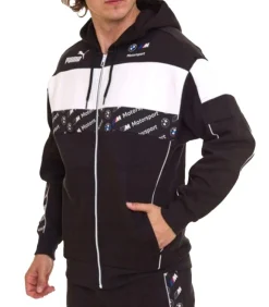 MOTORSPORT - Hoodie Met Volledige Ritssluiting - Zwart