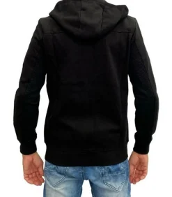 MOTORSPORT - Hoodie Met Volledige Ritssluiting - Zwart