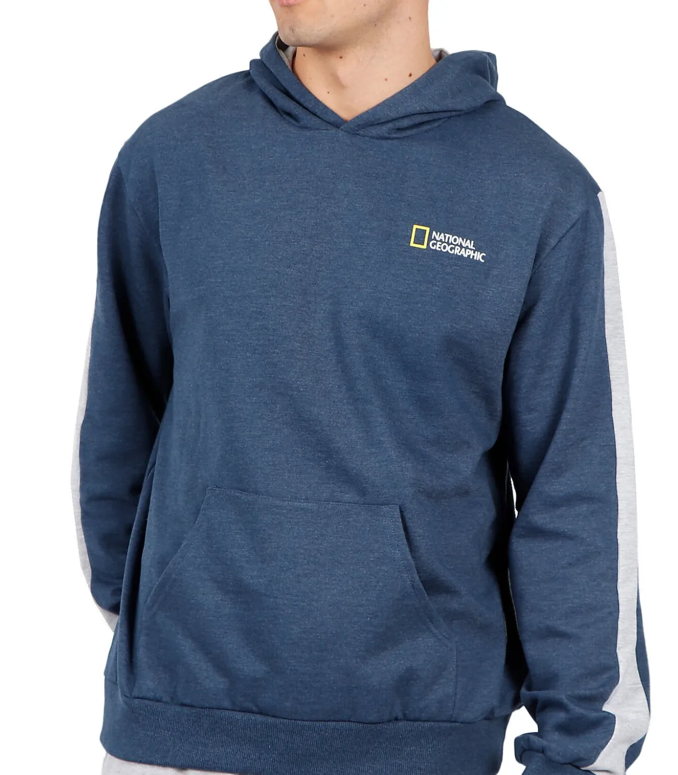 National Geographic blauwe hoodie
