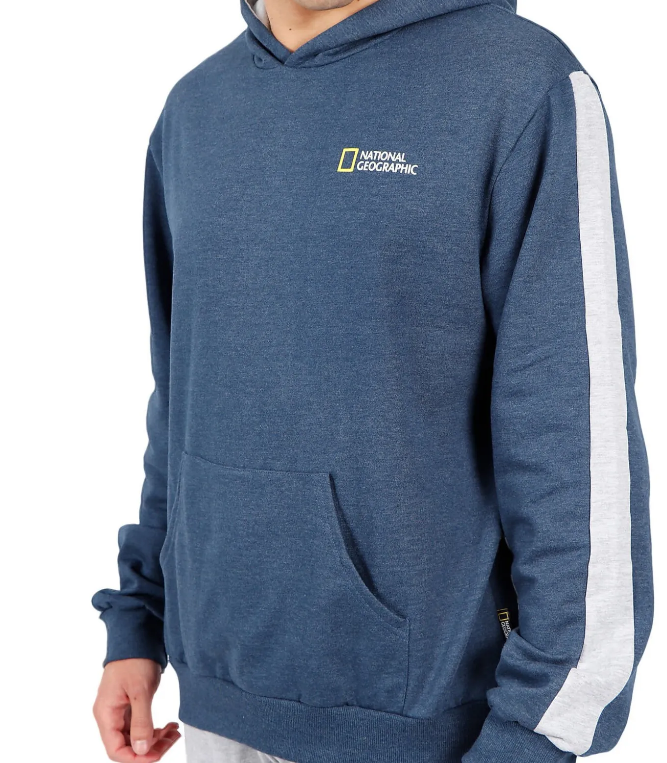 National Geographic blauwe hoodie