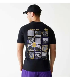 Nba Photogrphc Print Reg Tee Loslak Blk