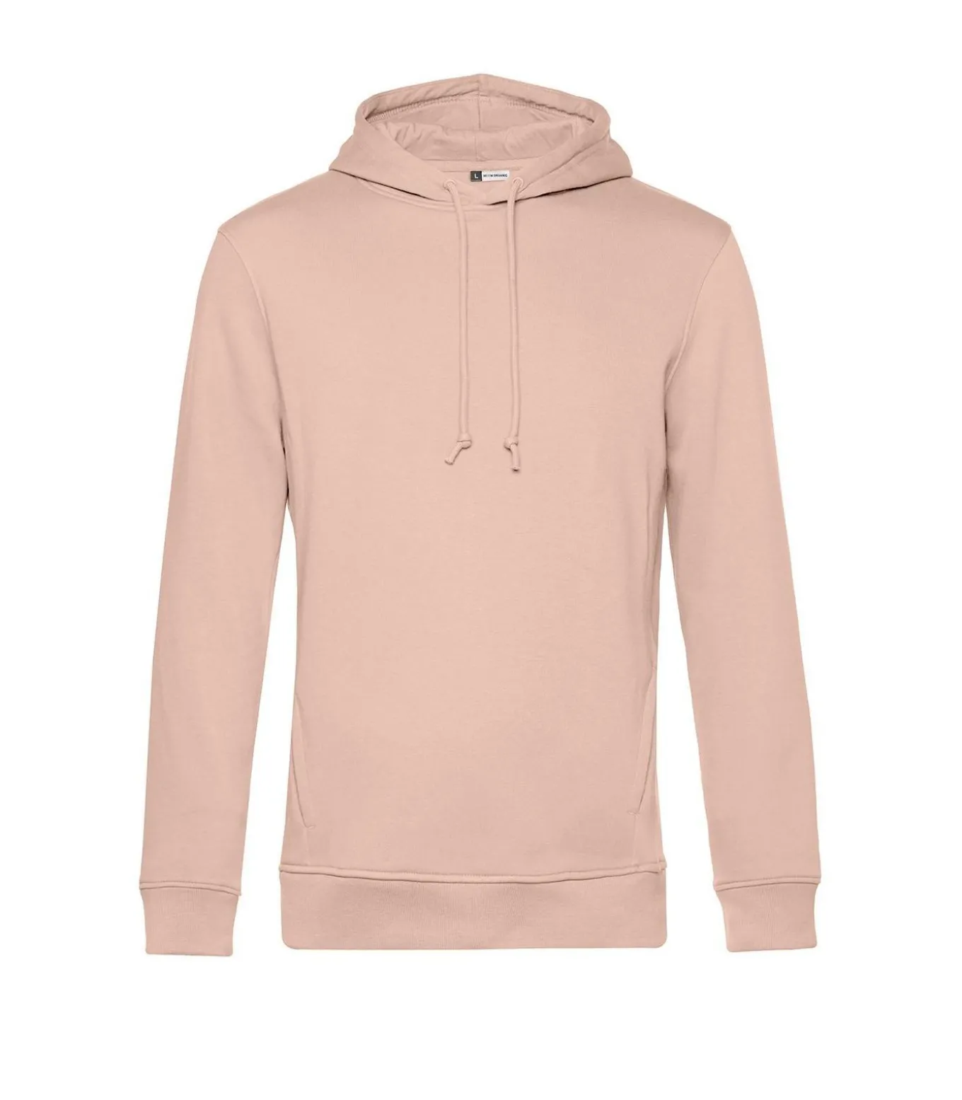 ORGANIC - Trui met kap - Oud Roze