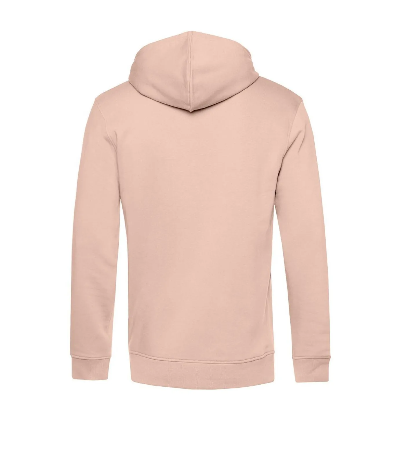 ORGANIC - Trui met kap - Oud Roze