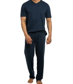 Organic Cotton - pyjama t shirt met broek lang