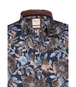 Overhemd Designshirt Modern Fit Bloem