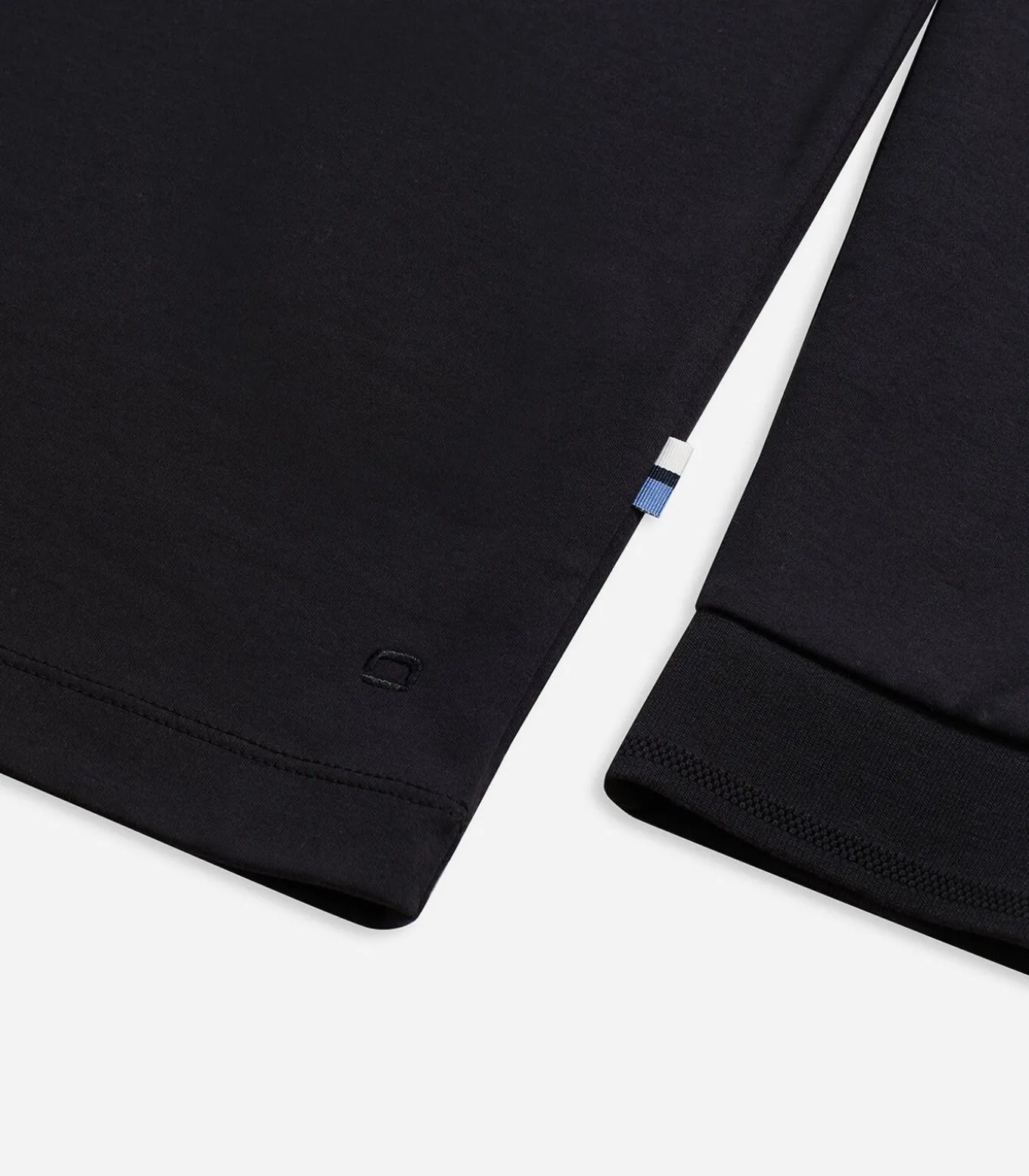Overhemd Zip Pullover Zwart