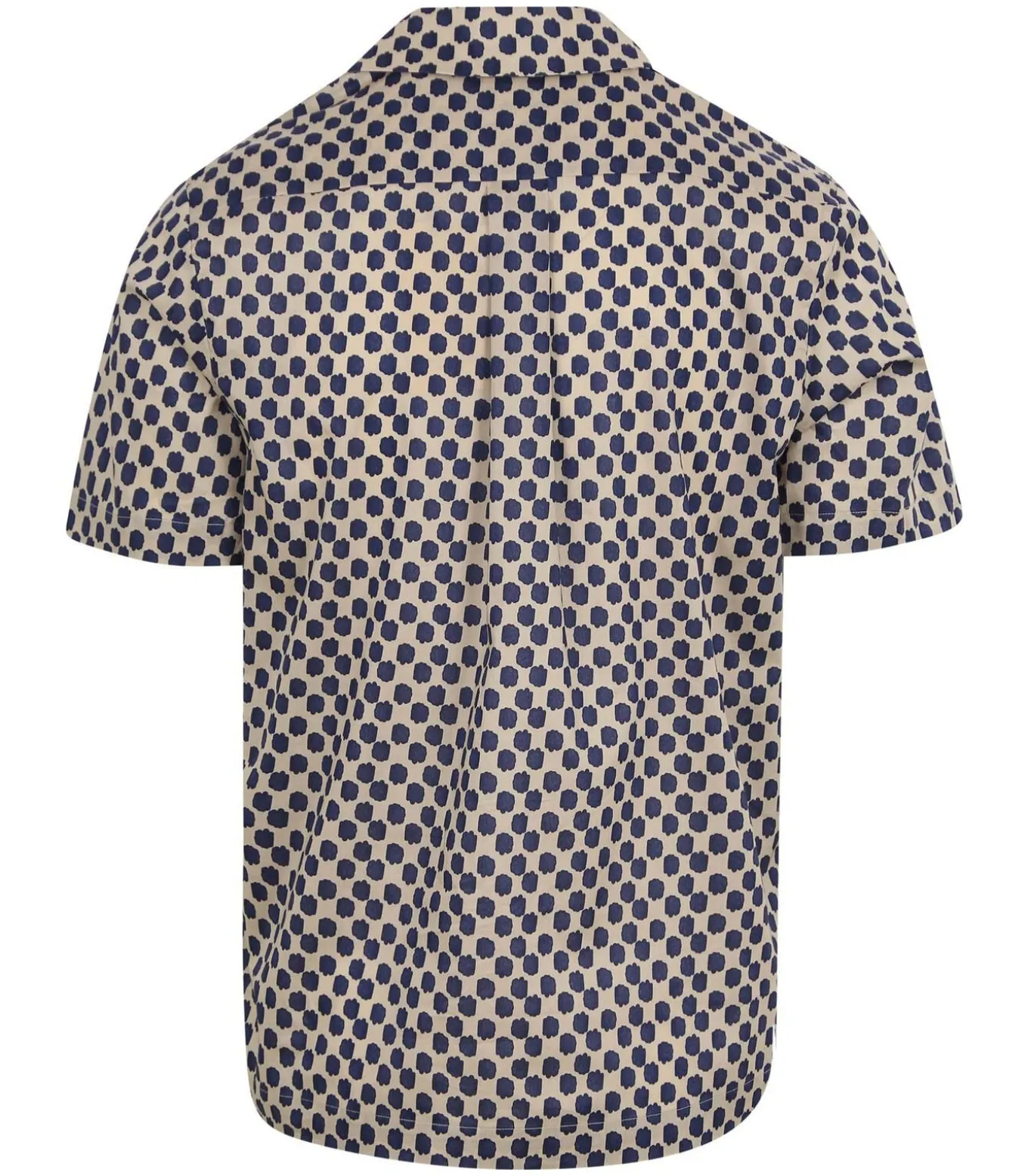 Overhemd Beige Print