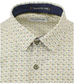 Overhemd Print Groen