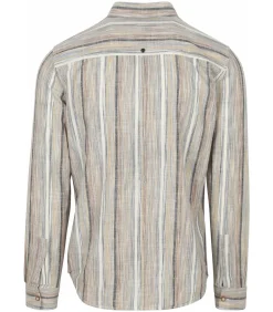 Overhemd Streep Beige