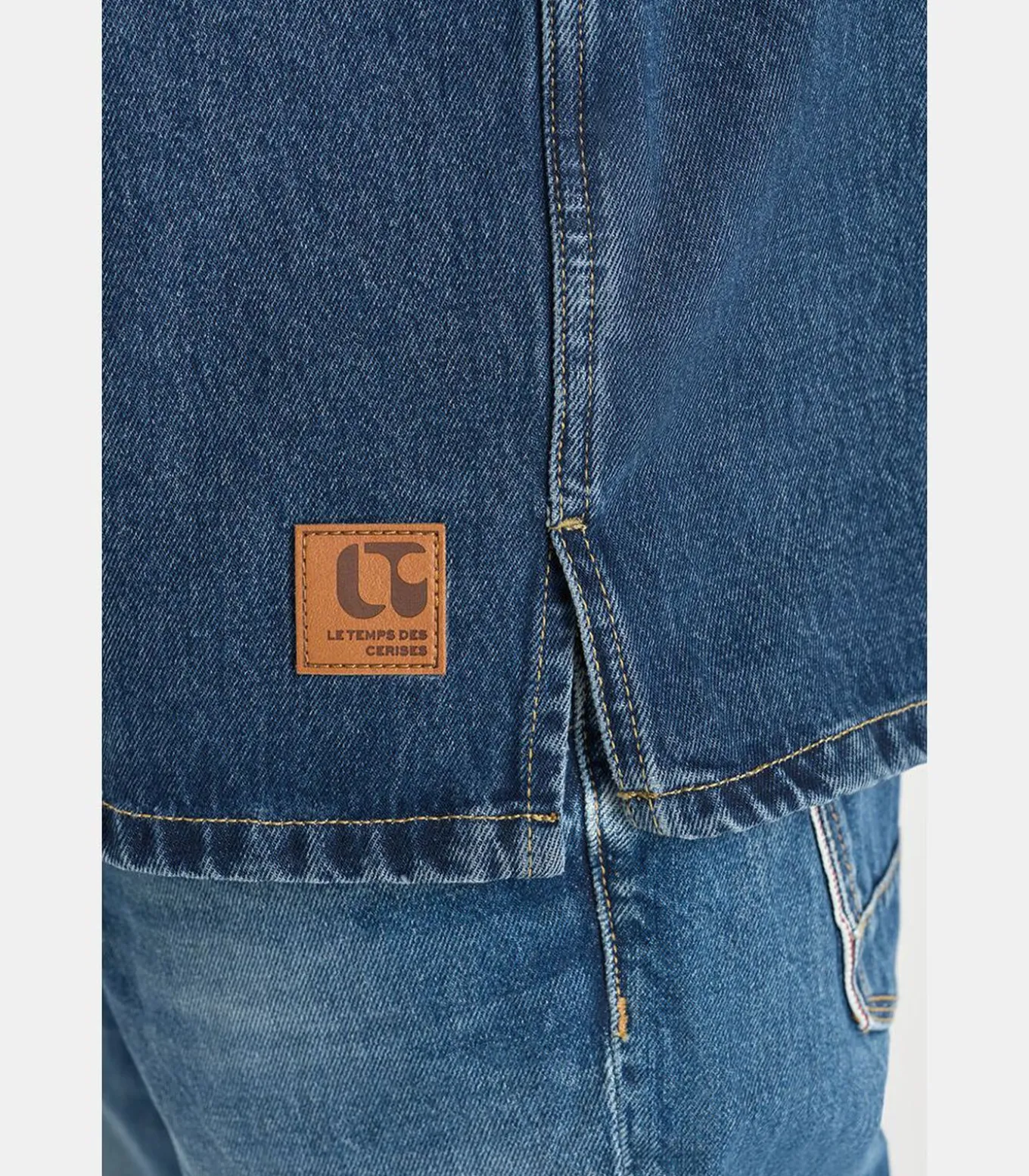 Overhemd van jeans HISA