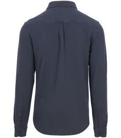 Overhemd Vintage Destroy Pique Sailing Navy