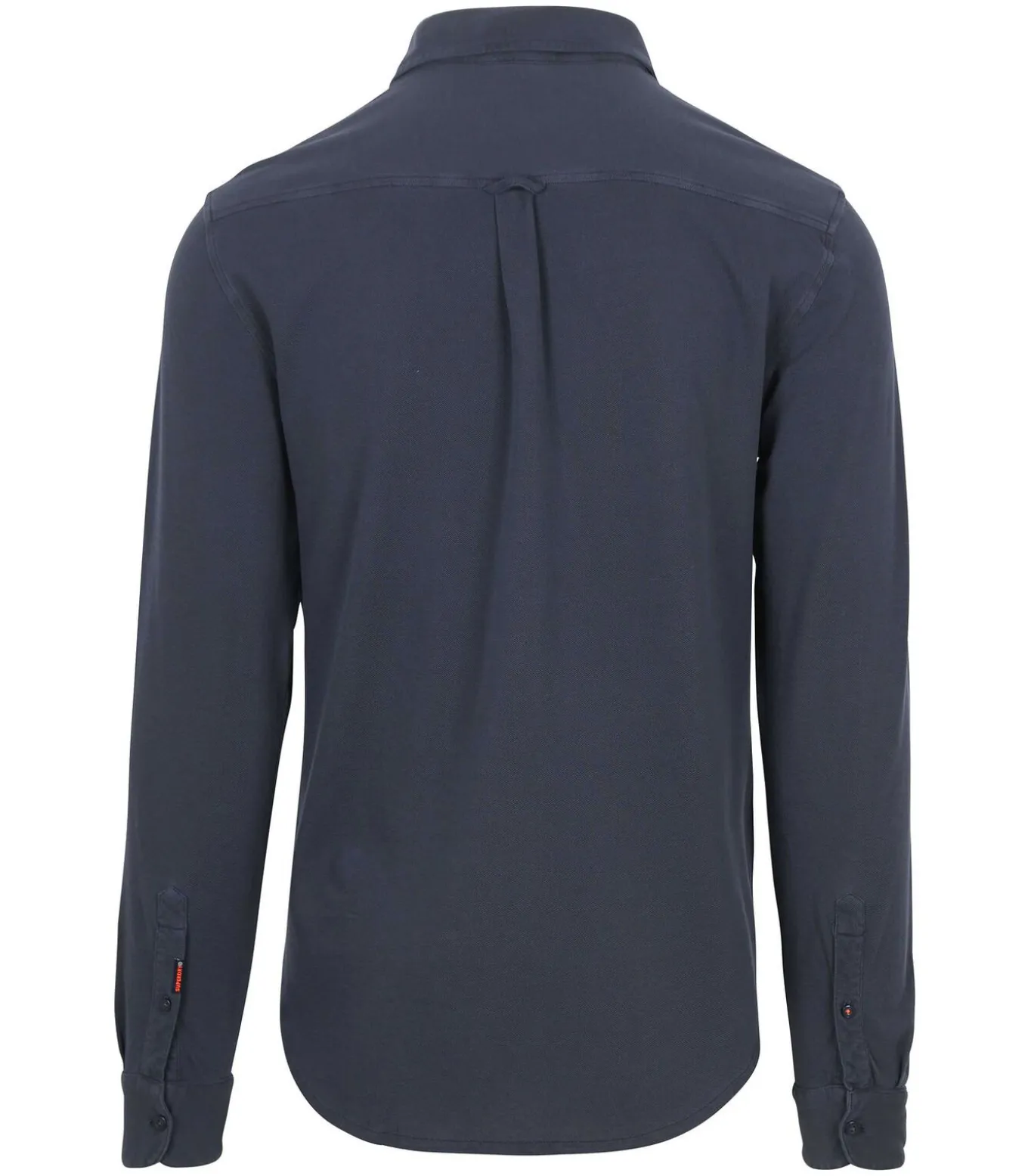 Overhemd Vintage Destroy Pique Sailing Navy