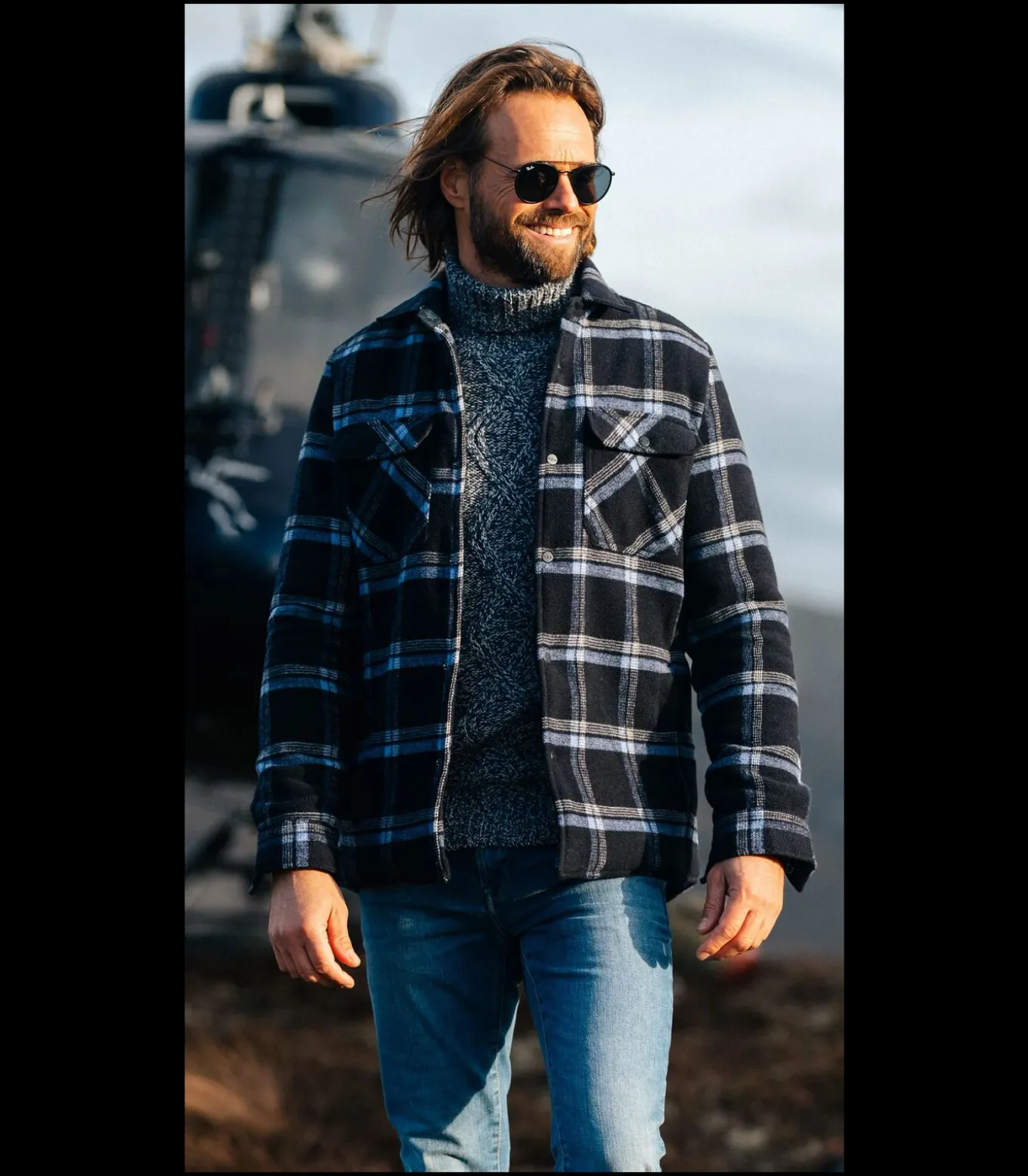Overshirt Alex Wolmix Navy