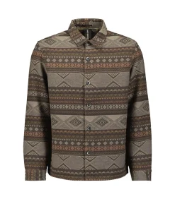 Overshirt in jacquardstof