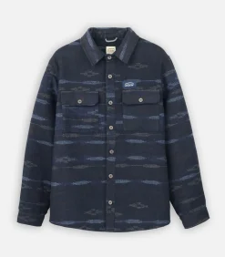 Overshirt van jacquard NIGHTFALL