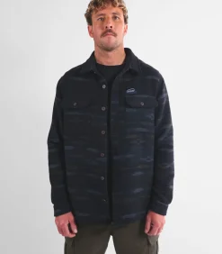 Overshirt van jacquard NIGHTFALL