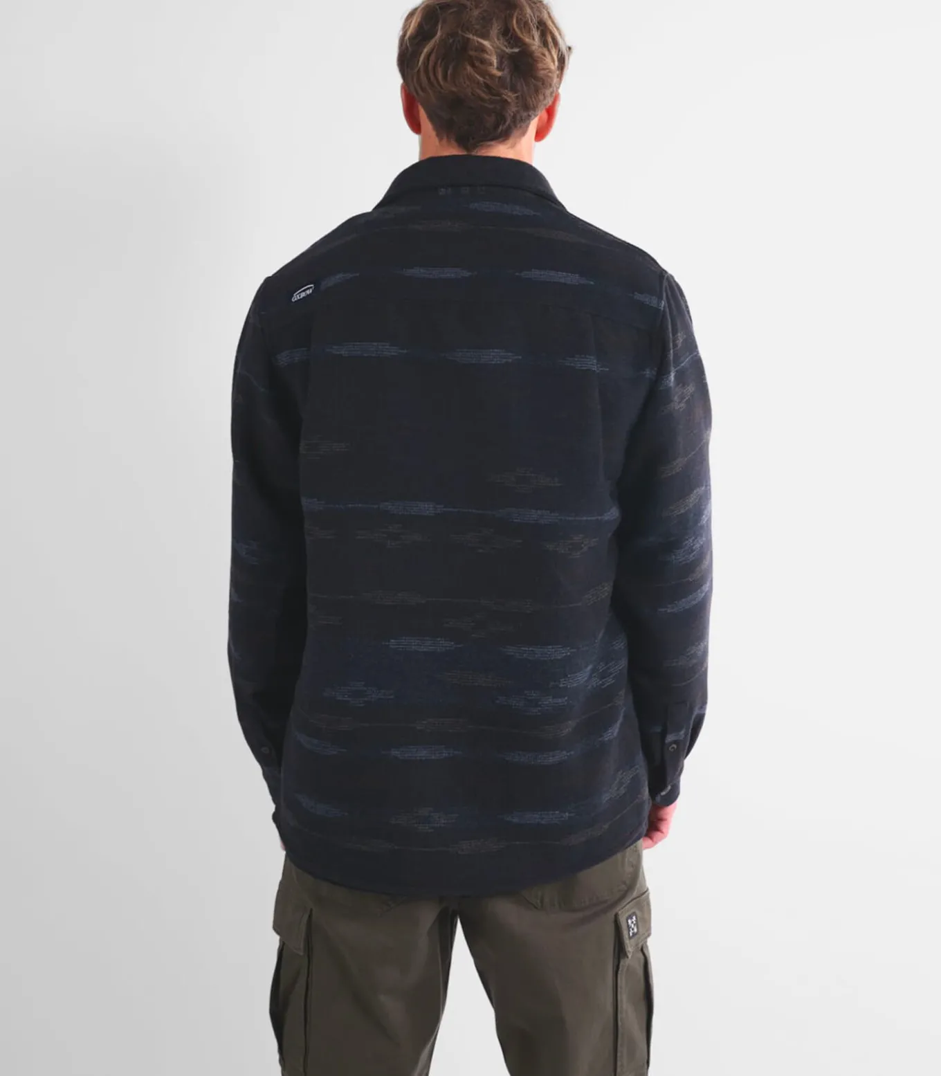 Overshirt van jacquard NIGHTFALL