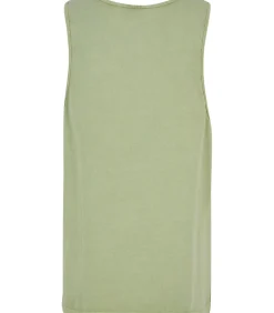Oversized zuurgewassen tank top