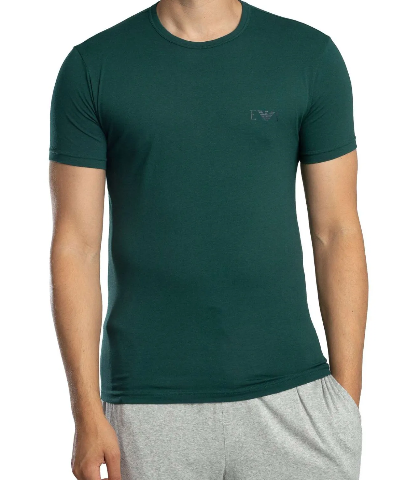 2-Pack Lounge Ronde Hals Getailleerde T-Shirts
