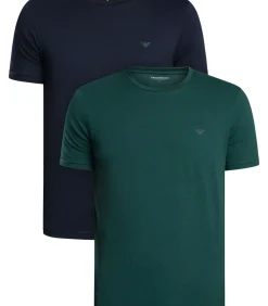 2-Pack Lounge Ronde Hals Stretch T-Shirt