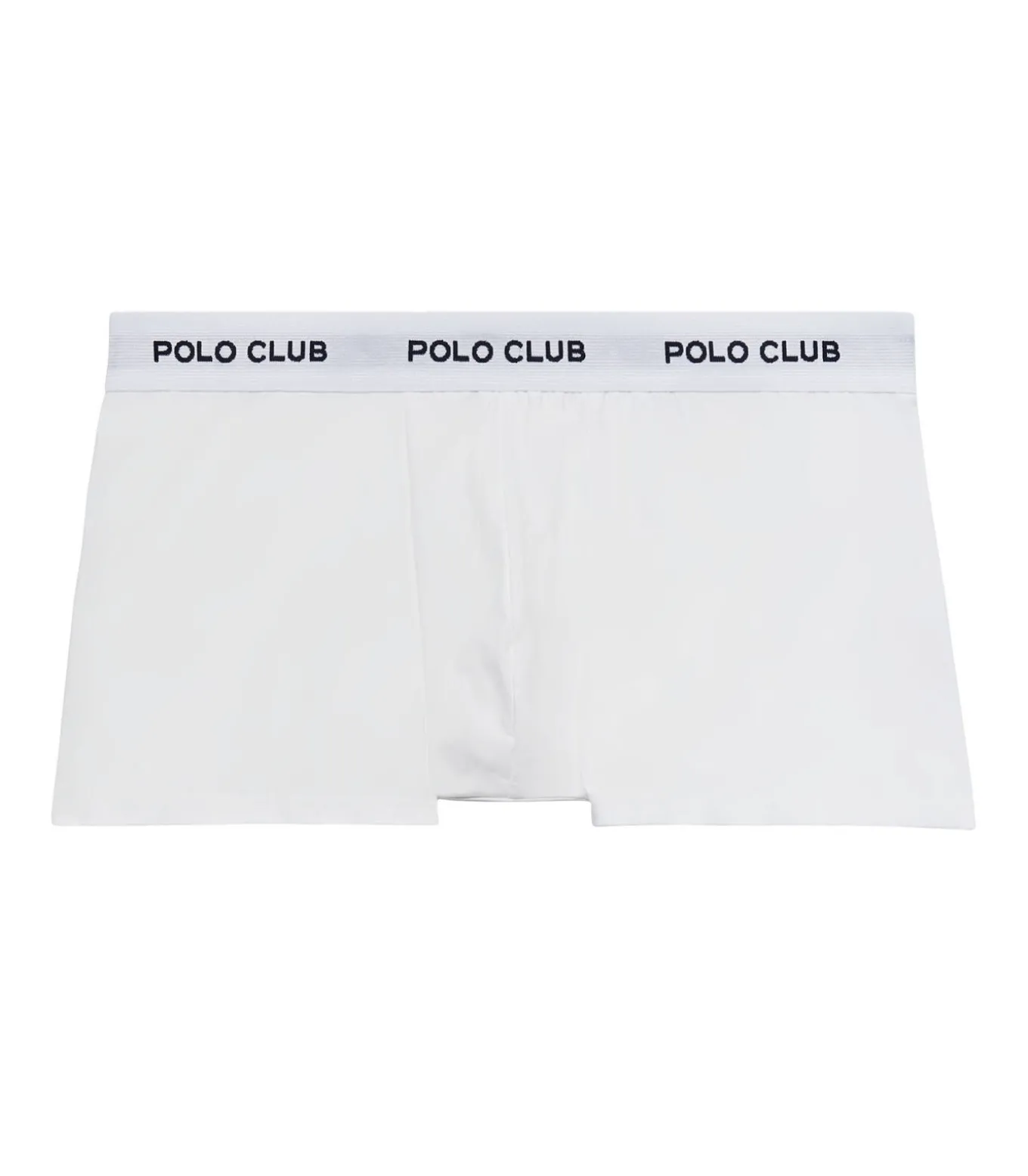 Pack met drie witte boxershorts met Polo Club-logo