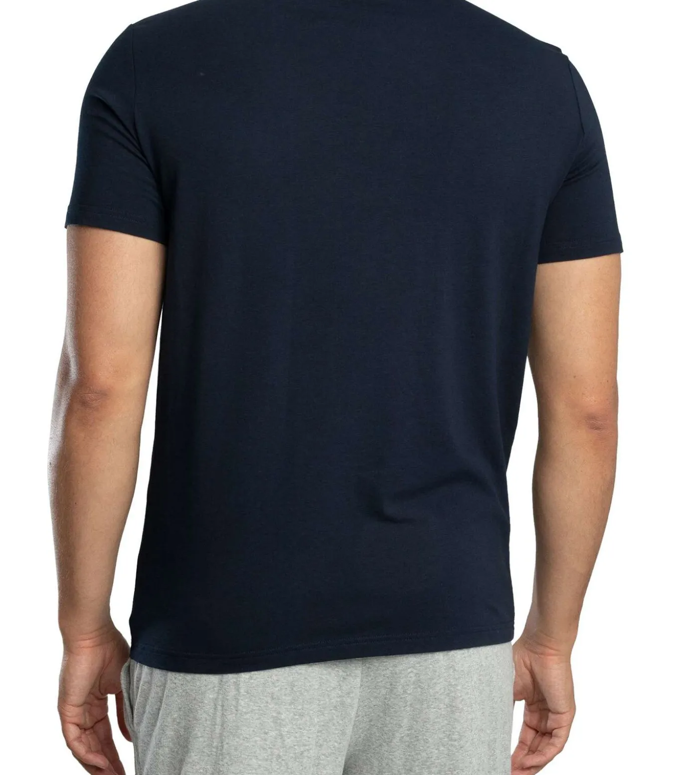 2-Pack Stretchkatoenen Lounge-T-Shirts