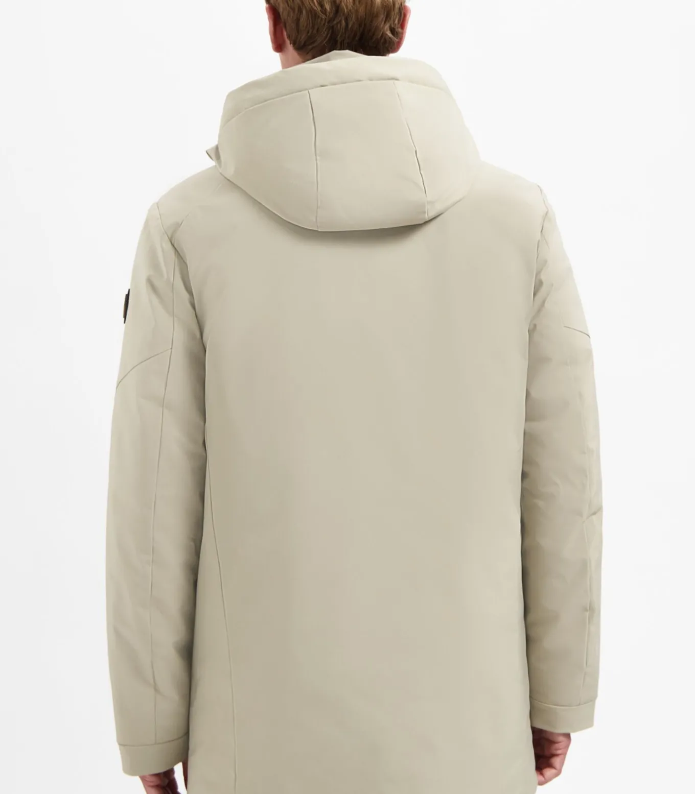 Parka met klepzakken en capuchon