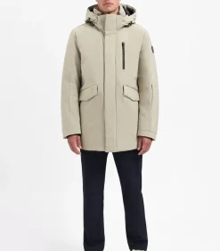 Parka met klepzakken en capuchon