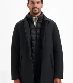 Parka met opstaande kraag