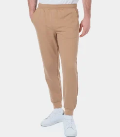 Piqué gebreide joggingbroek