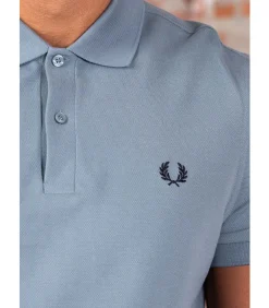 Plain polo - stockport blue navy