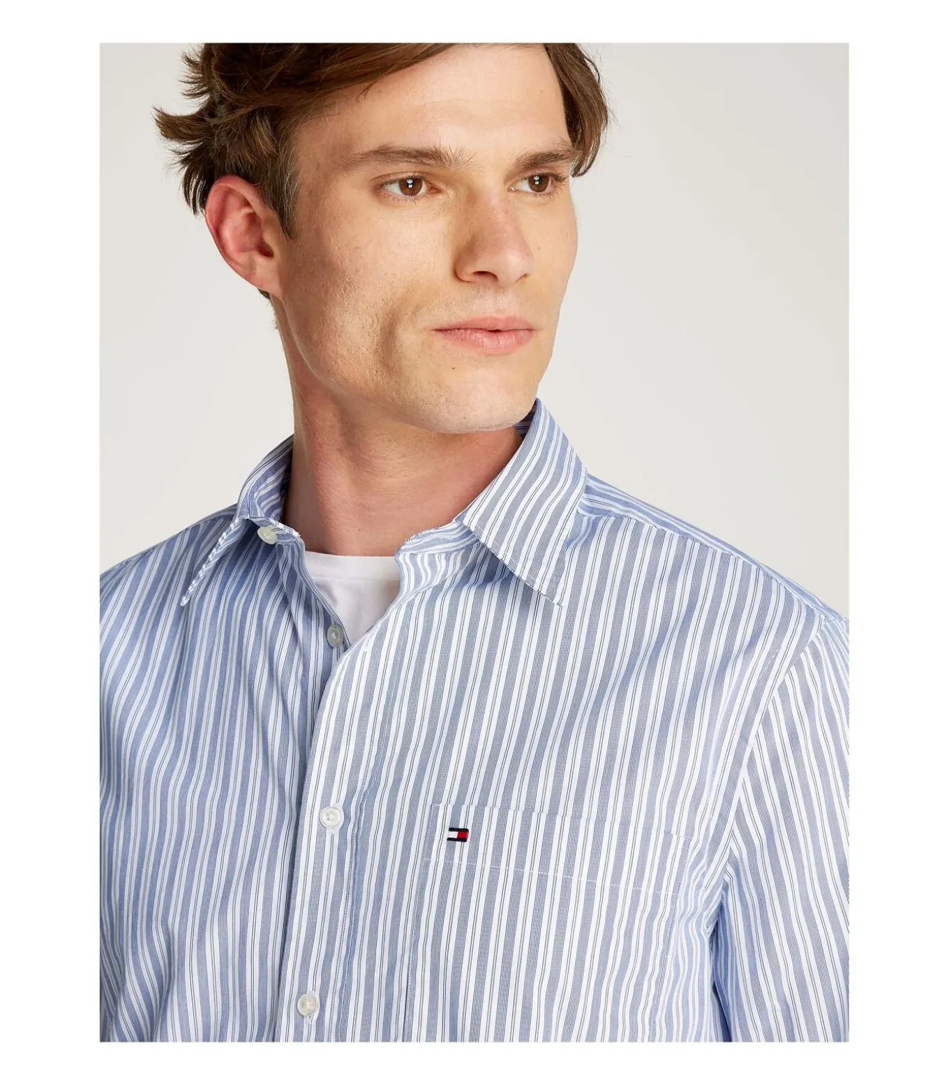 Poplin Thin Stripe R