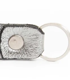 Purapiel Sleutelhanger Mikeyglam Zilver
