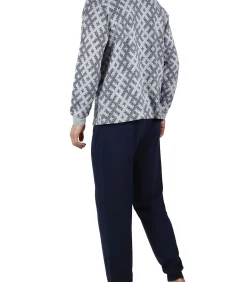 Pyjama broek en top Jacquard Racing Antonio Miro