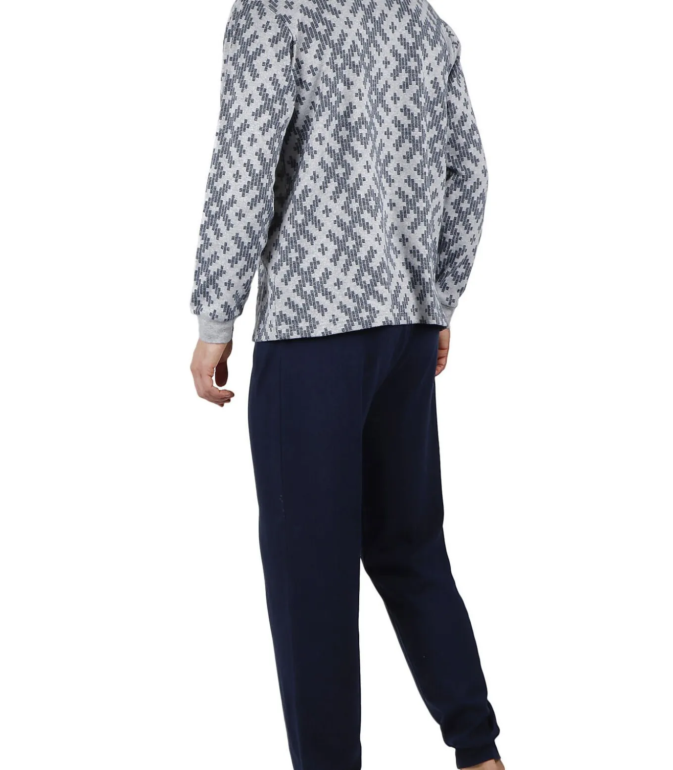 Pyjama broek en top Jacquard Racing Antonio Miro