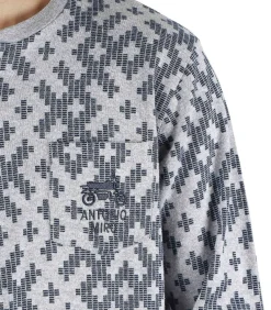 Pyjama broek en top Jacquard Racing Antonio Miro