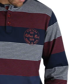 Pyjama broek en top Rayas Stamp Antonio Miro