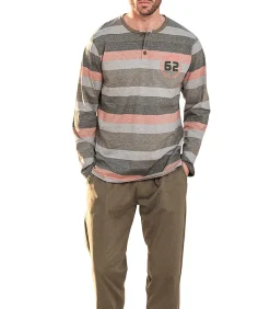 Pyjama broek en top Rayas Camouflage Lois
