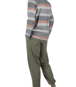 Pyjama broek en top Rayas Camouflage Lois