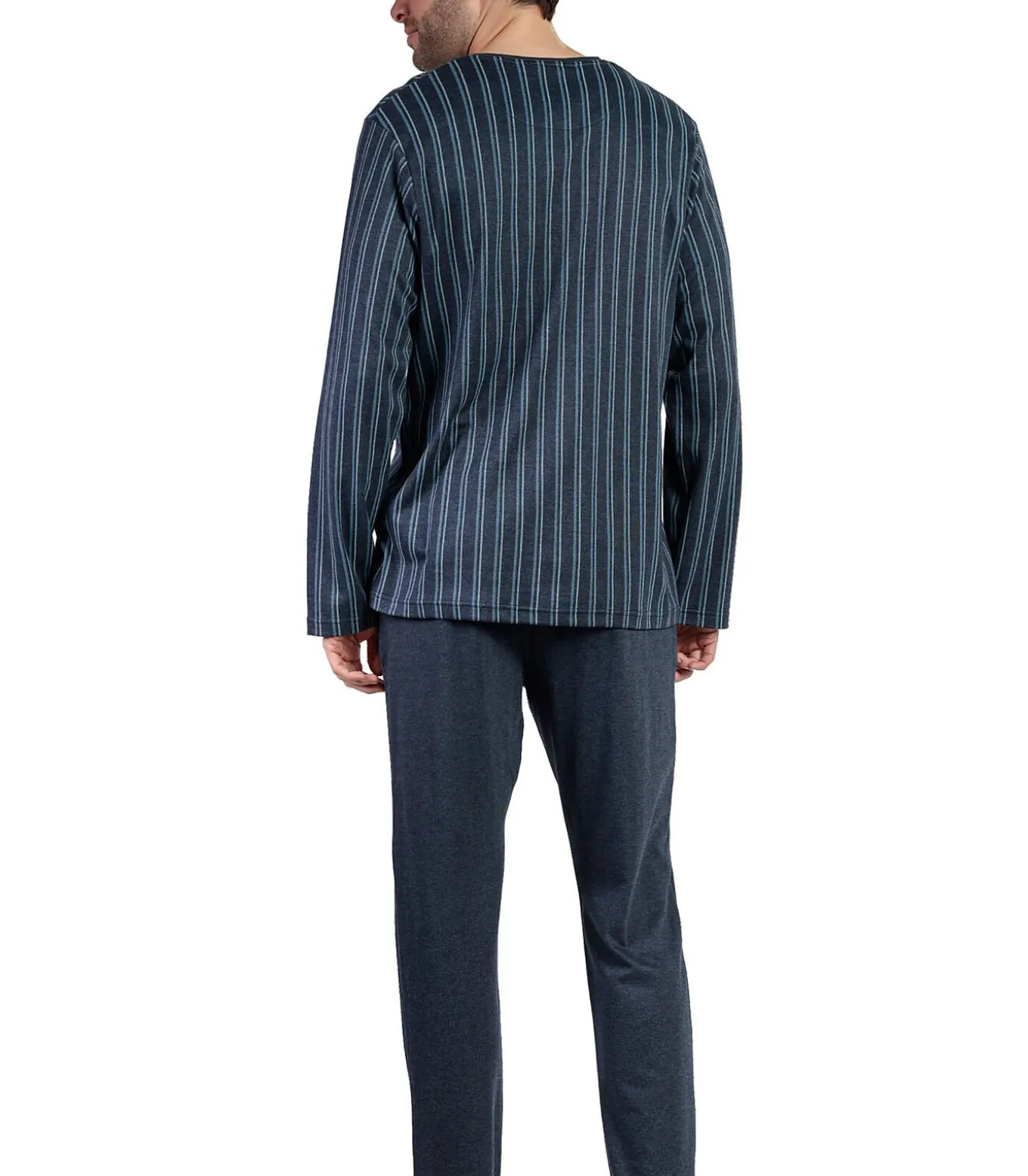 Pyjama broek polo shirt lange mouwen Italic