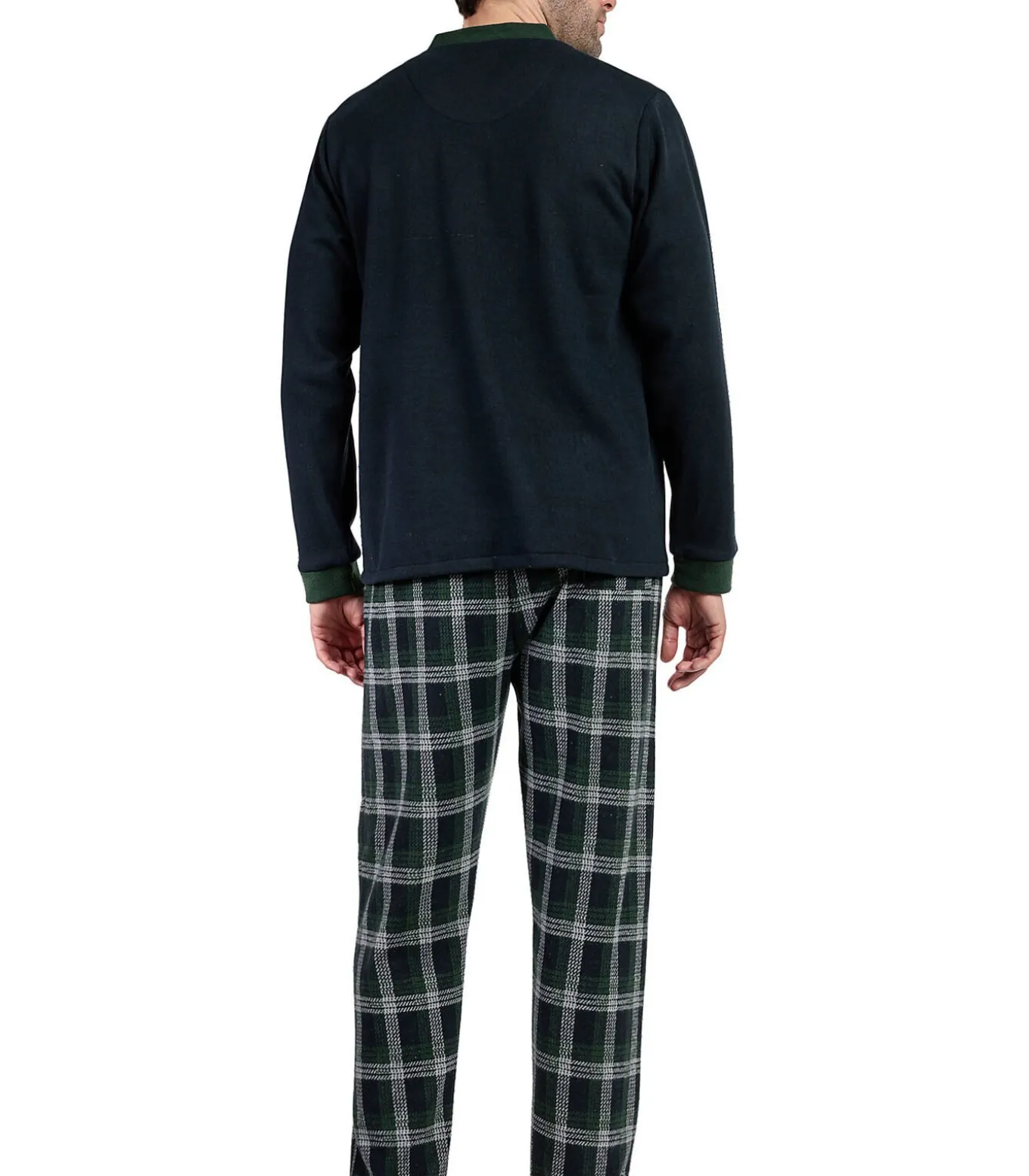 Pyjama broek shirt lange mouwen Smeraldo