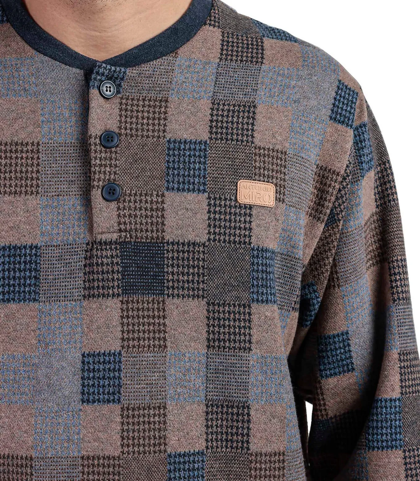 Pyjama broek top lange mouwen Rectangles Antonio Miro