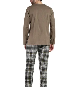 Pyjama broek top lange mouwen Never Give You Up