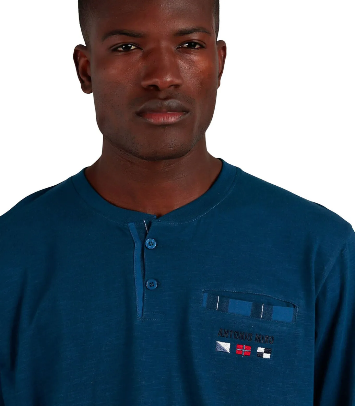 Pyjama broek top lange mouwen Flags Antonio Miro