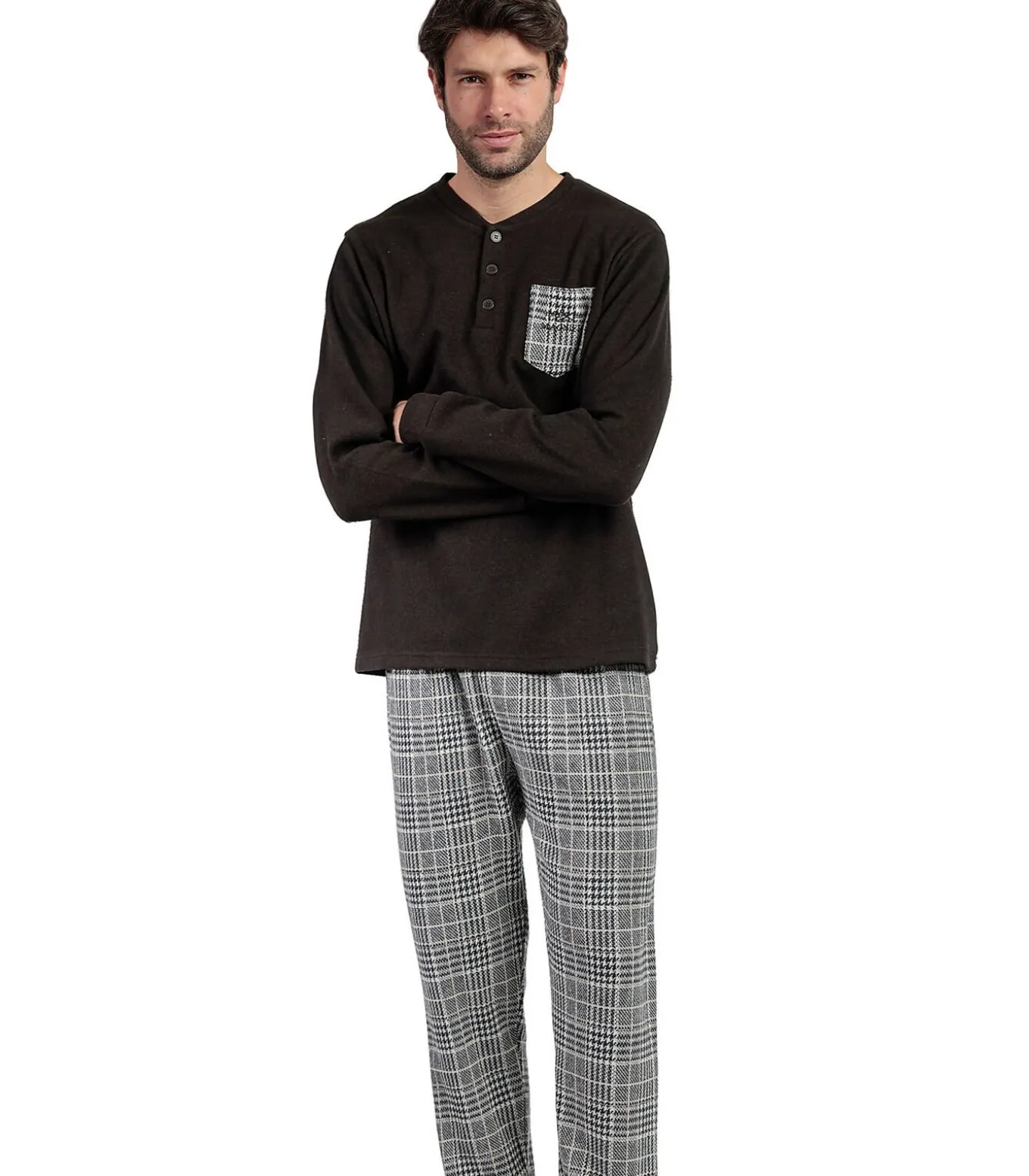 Pyjama broek top lange mouwen Americano