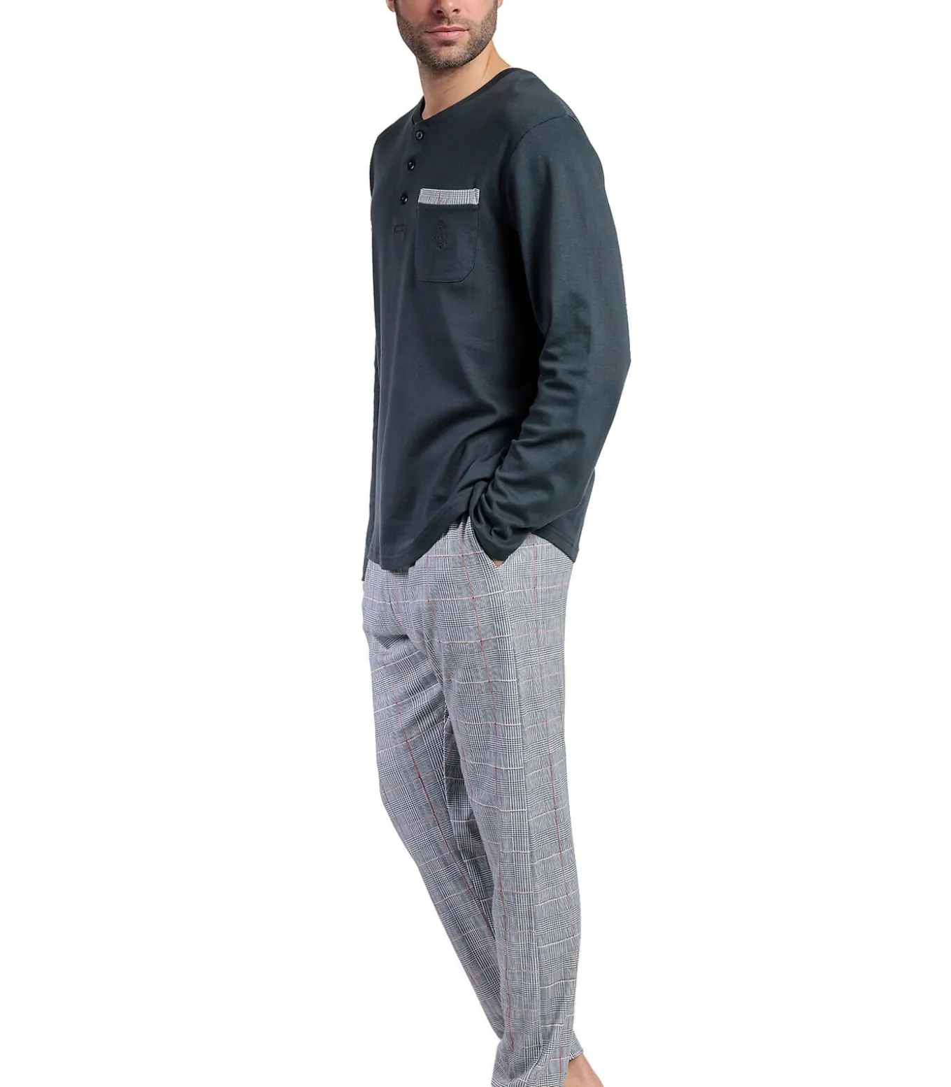 Pyjama broek top lange mouwen Harris